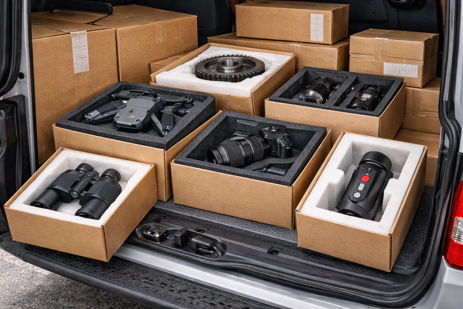 Wkładki piankowe do opakowań - indywidualna ochrona produktów w transporcie